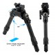 Сошки UTG PRO TBNR на Picatinny, 3 положения ног арт.: TLUBP02-A